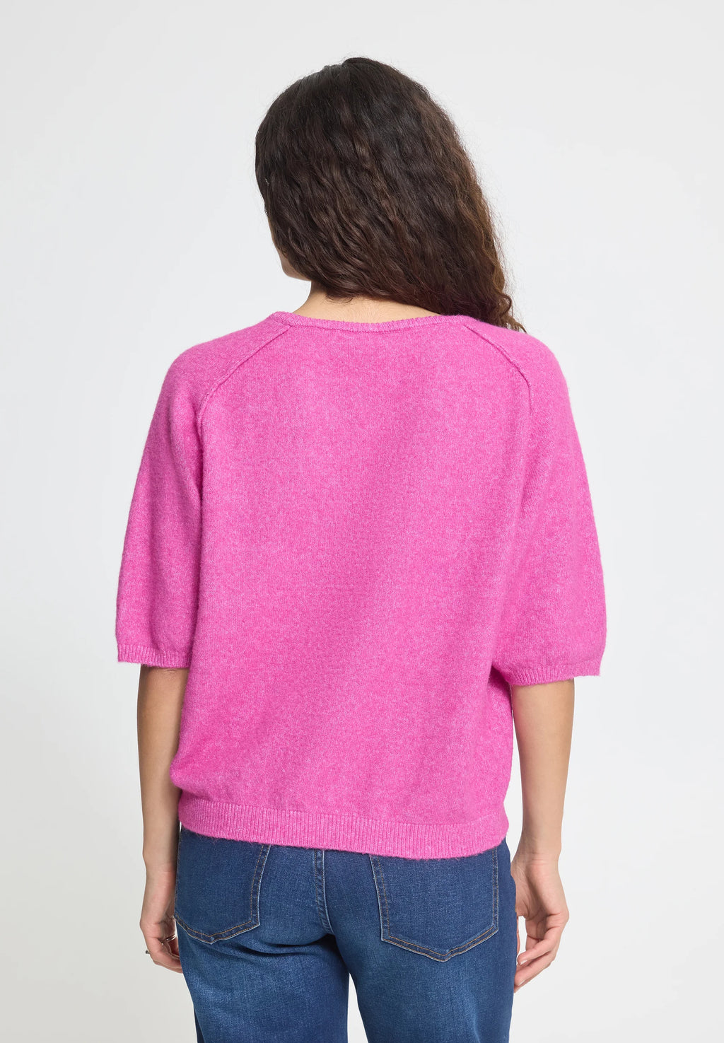 Bianca Cropped Sleeve Sweater