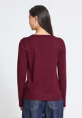 Mila Knit V-Neck Long Sleeve