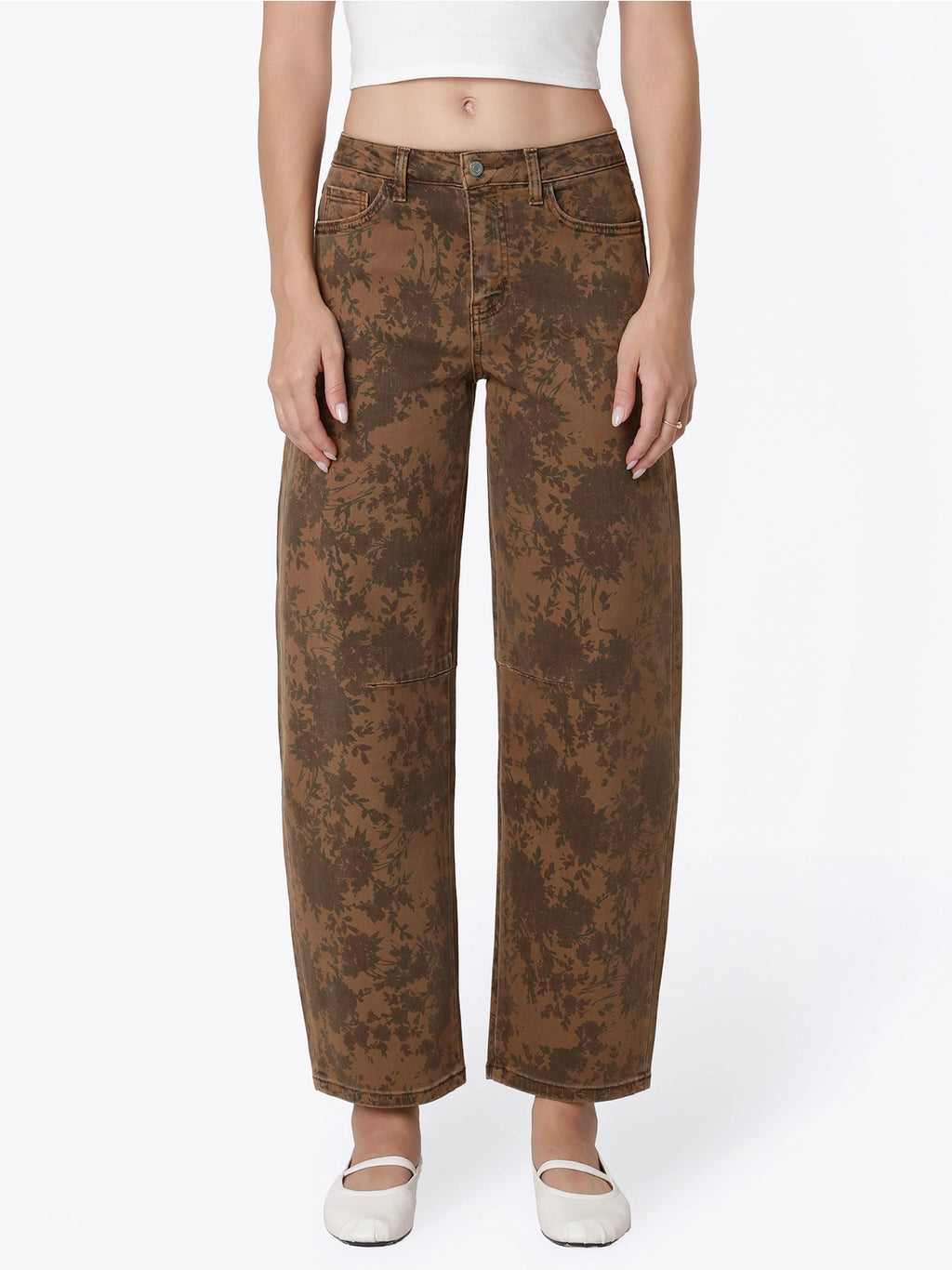 Brown Sugar Bloom Jeans