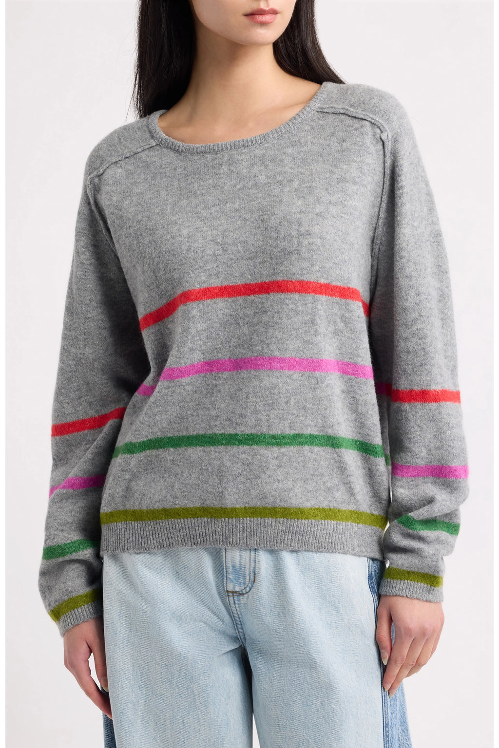 Frankie Multicolor Striped Sweater