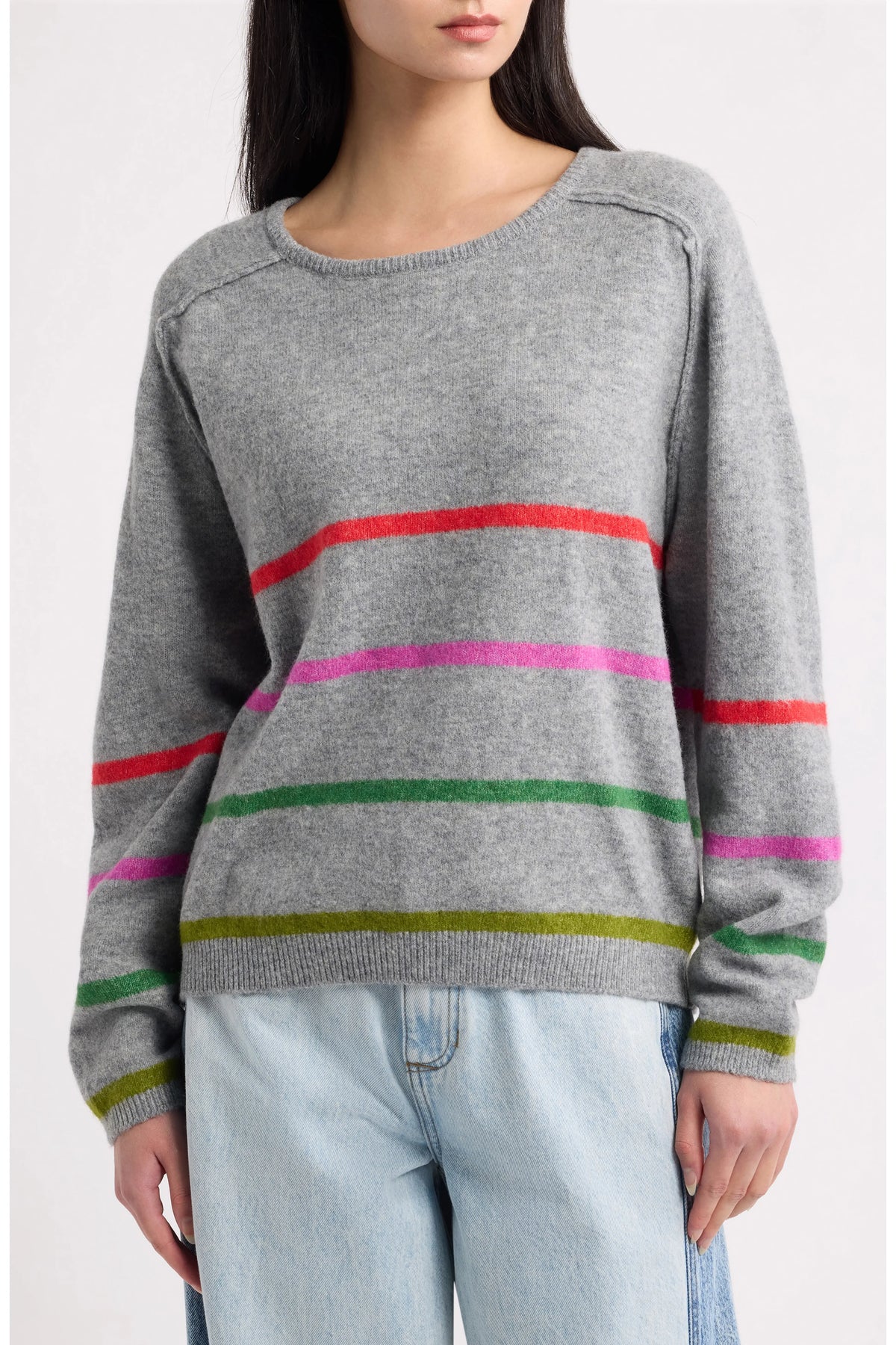 Frankie Multicolor Striped Sweater