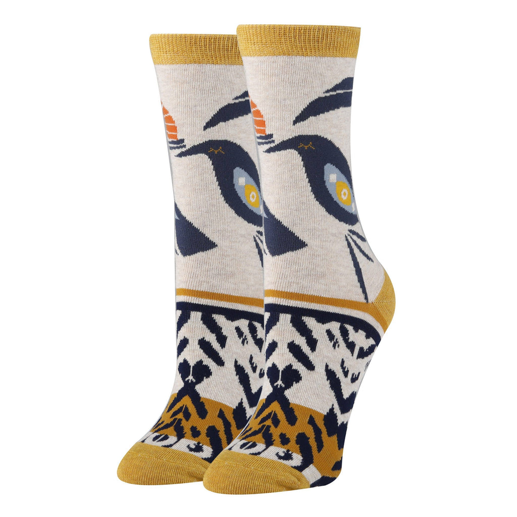 Clear Earth | Women's Premium Cotton Crew Dress Socks