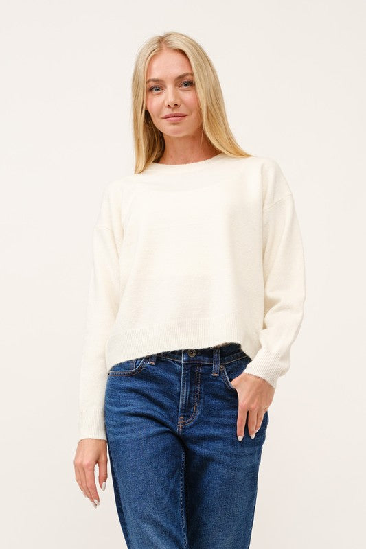 Crewneck Soft Pullover Sweater