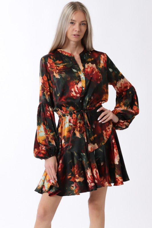 Golden Hour Mini Dress