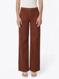 Chocolate Fondant Patch Pocket Jean