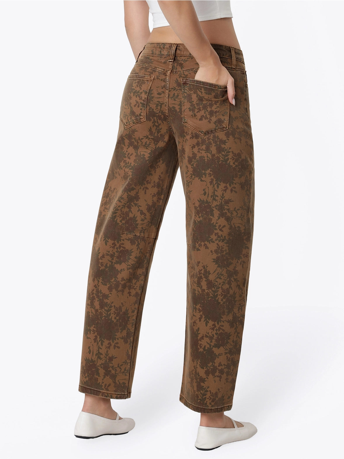 Brown Sugar Bloom Jeans
