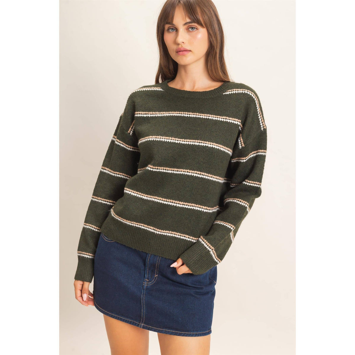 Juniper Striped Sweater