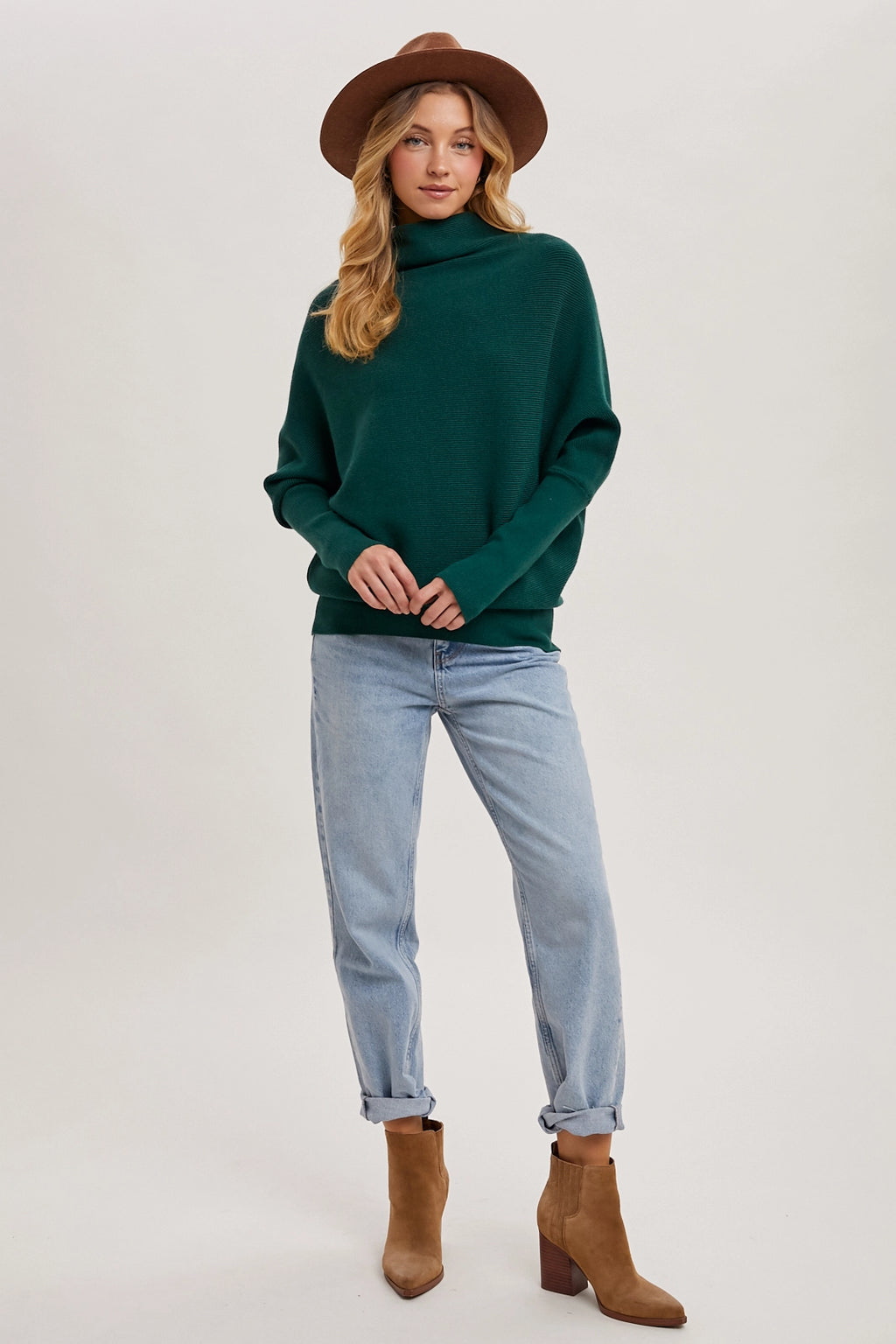 Autumn Ease Dolman Sleeve Pullover