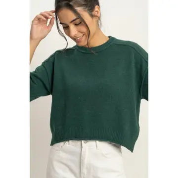 Katherine Short Sleeve Knit Top