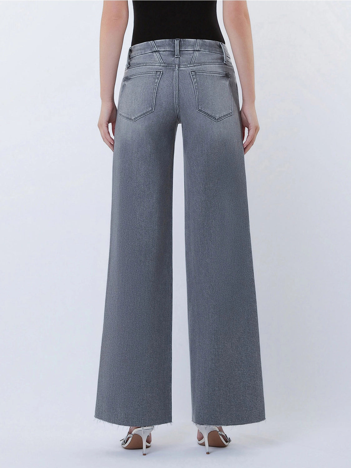 Stone Mid-Rise Jeans