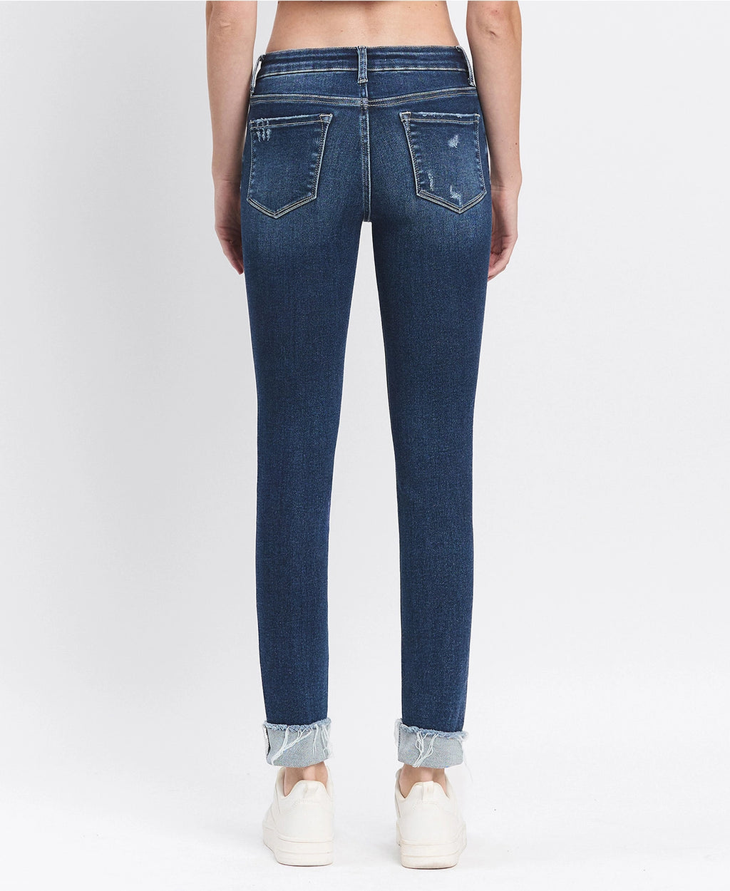 Reflex Cuffed Mid-Rise Skinny