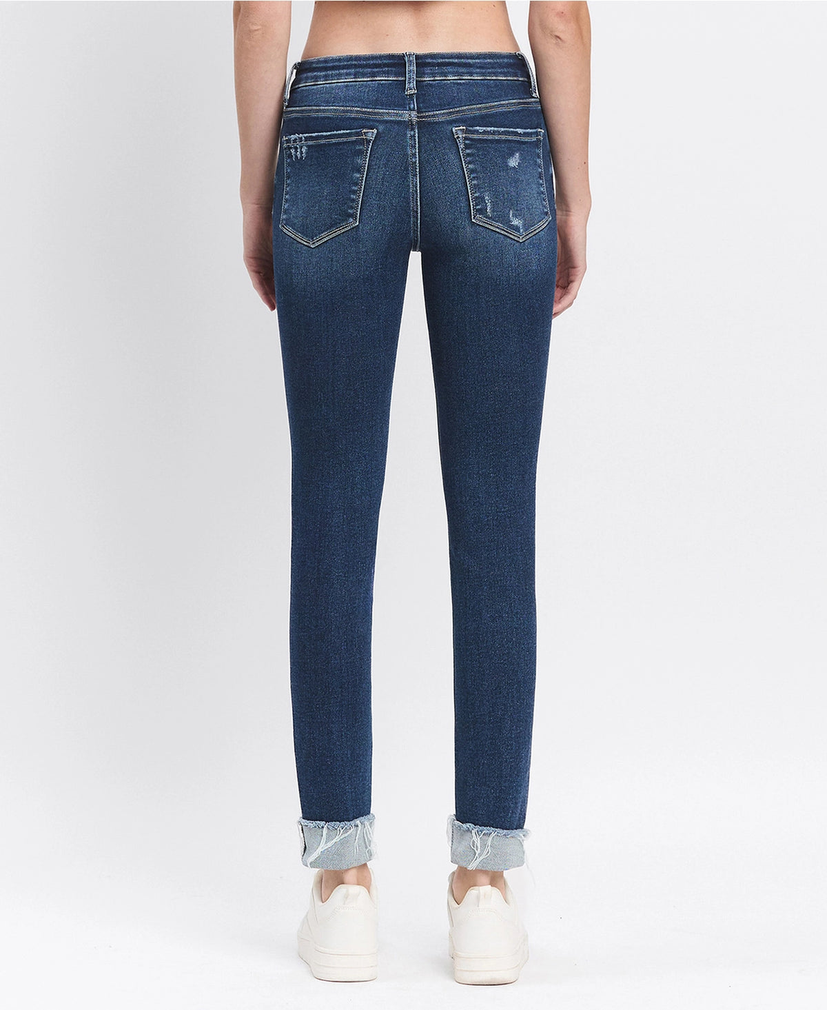 Reflex Cuffed Mid-Rise Skinny