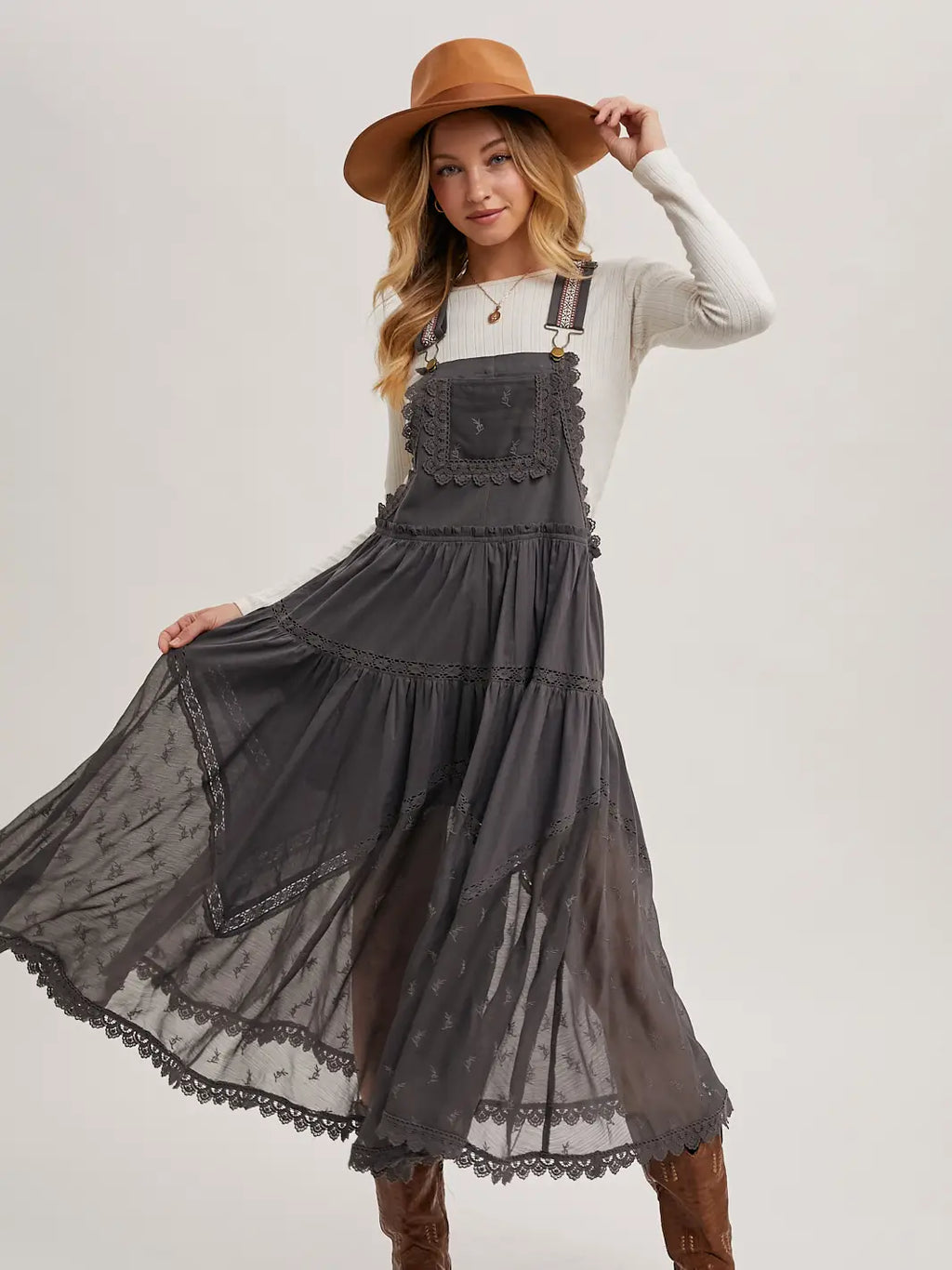 Ash & Oak Maxi Overall Dress