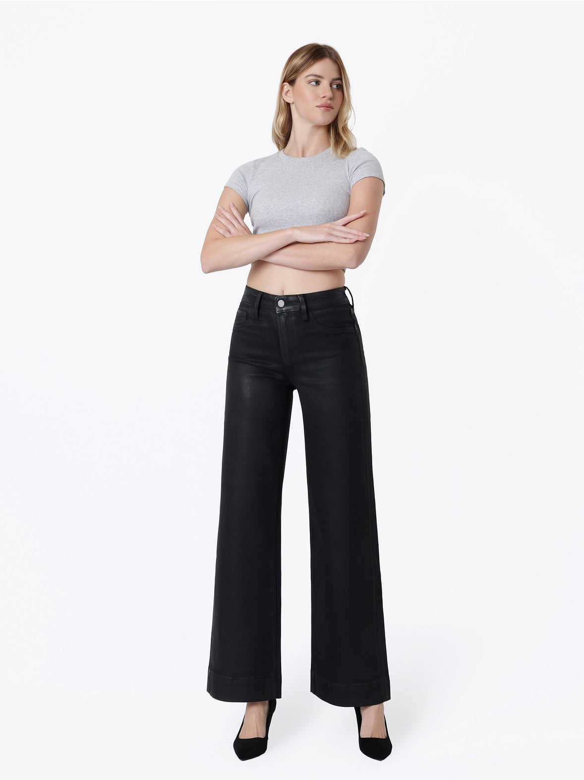 After Dark Coated Denim
