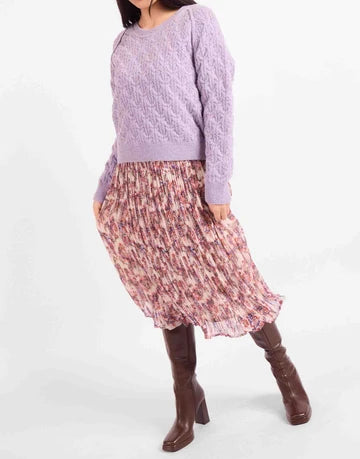 Lavender Kiss Sweater