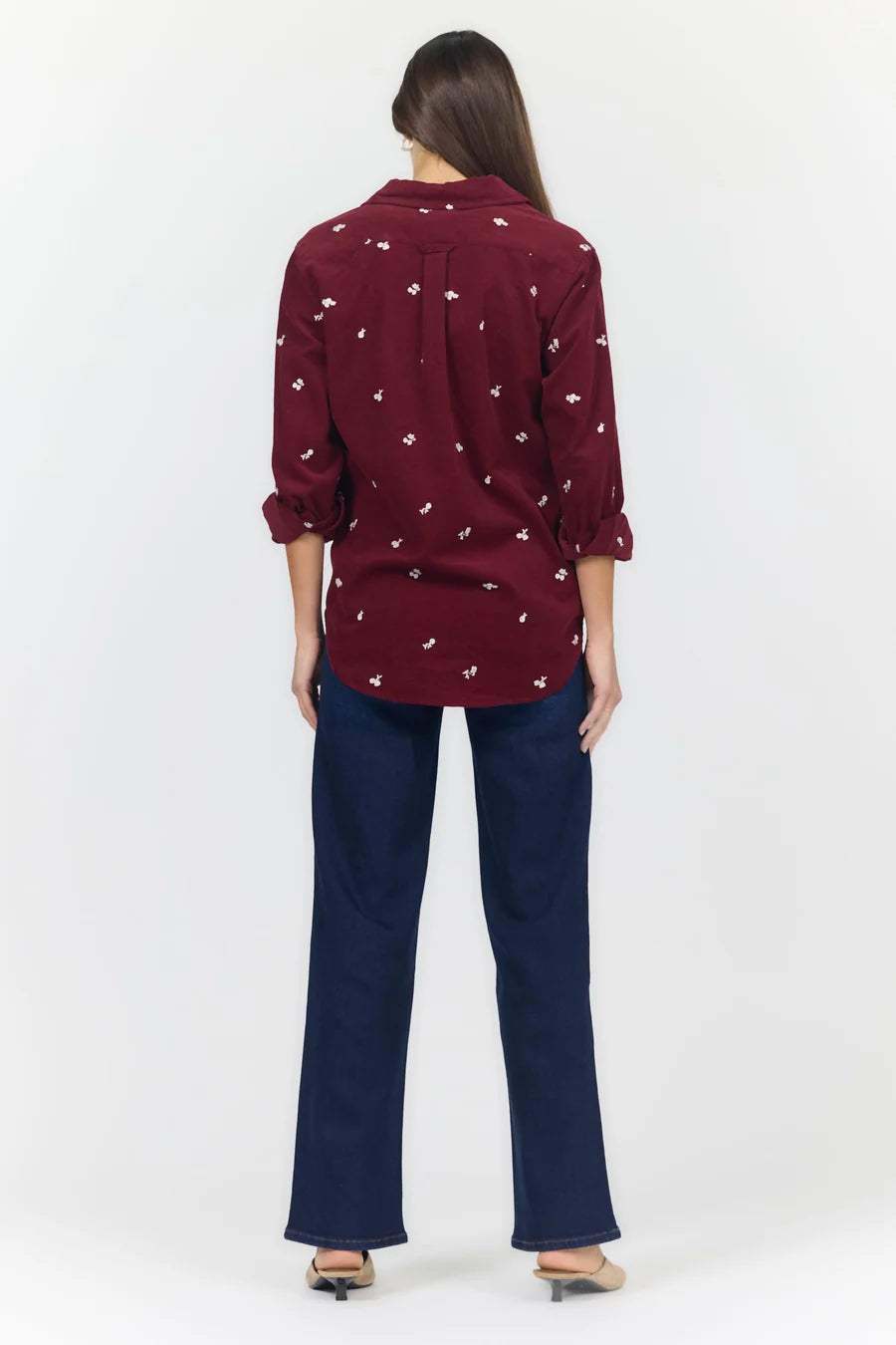 Galina Top- Tea Rose Cord