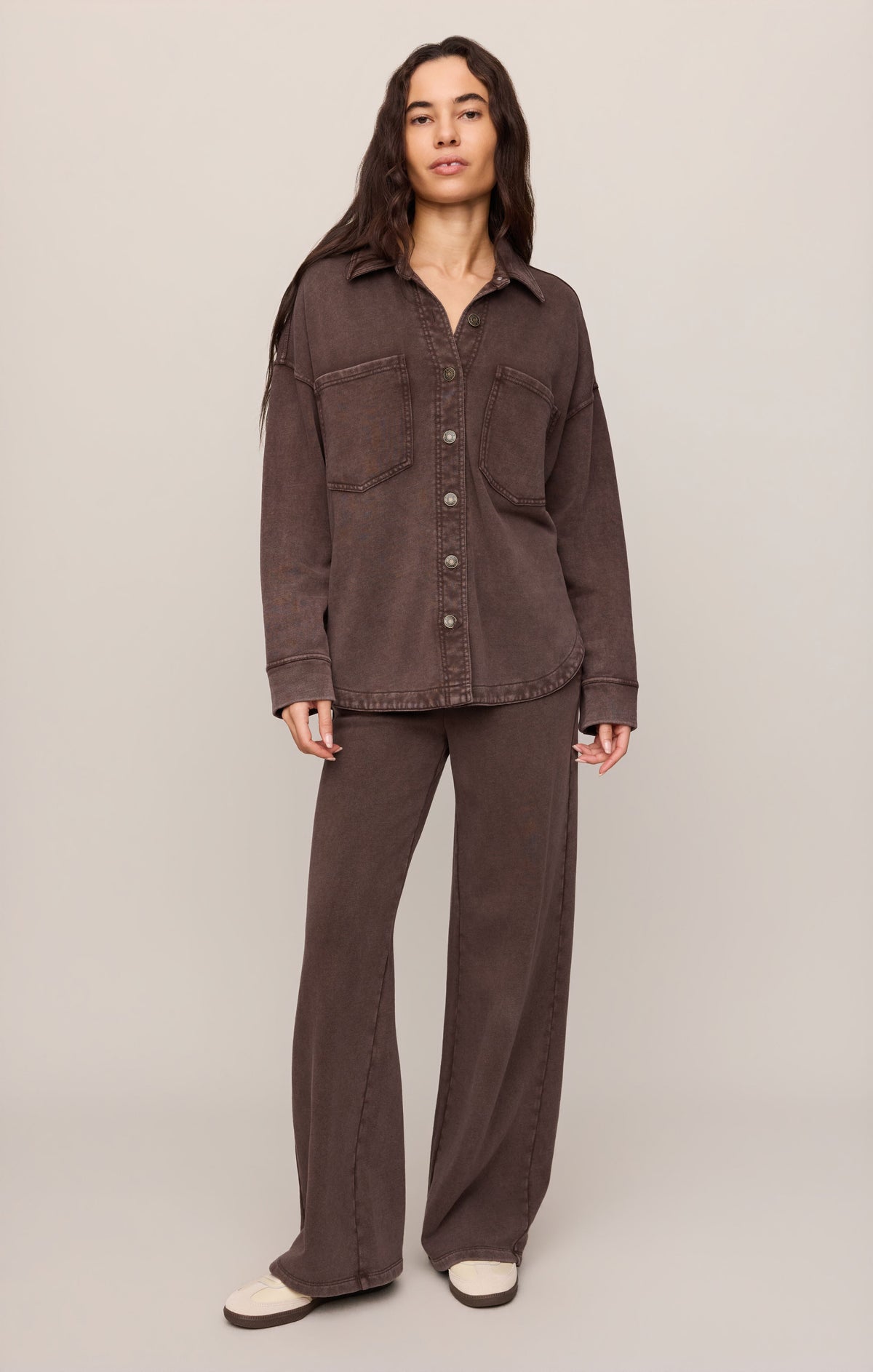 All Day Knit Jacket- Dark Chocolate