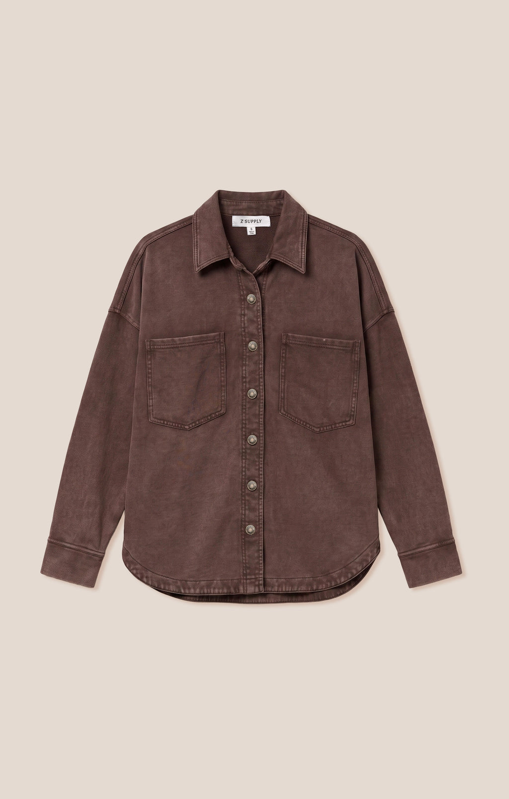 All Day Knit Jacket- Dark Chocolate