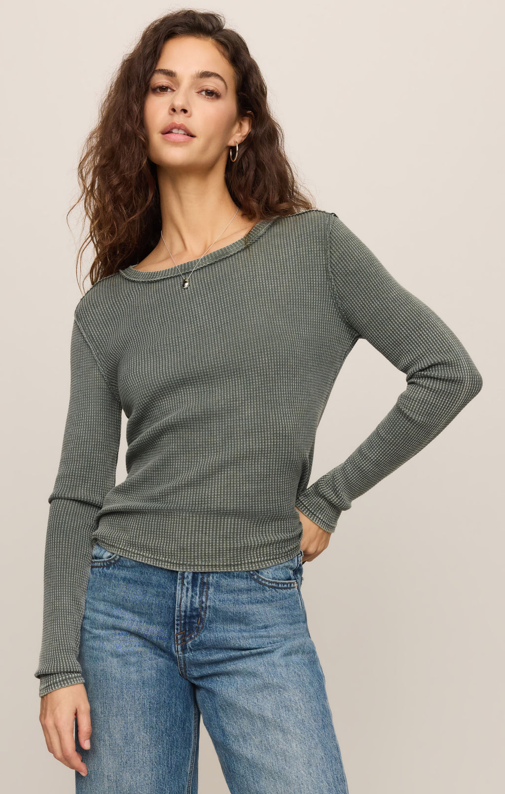 Arlet Mini Thermal Top- Monstera
