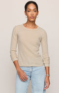 Arlet Mini Thermal Top- Soft Ecru