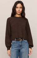 Coming Up Cozy Sweater- Dark Chocolate