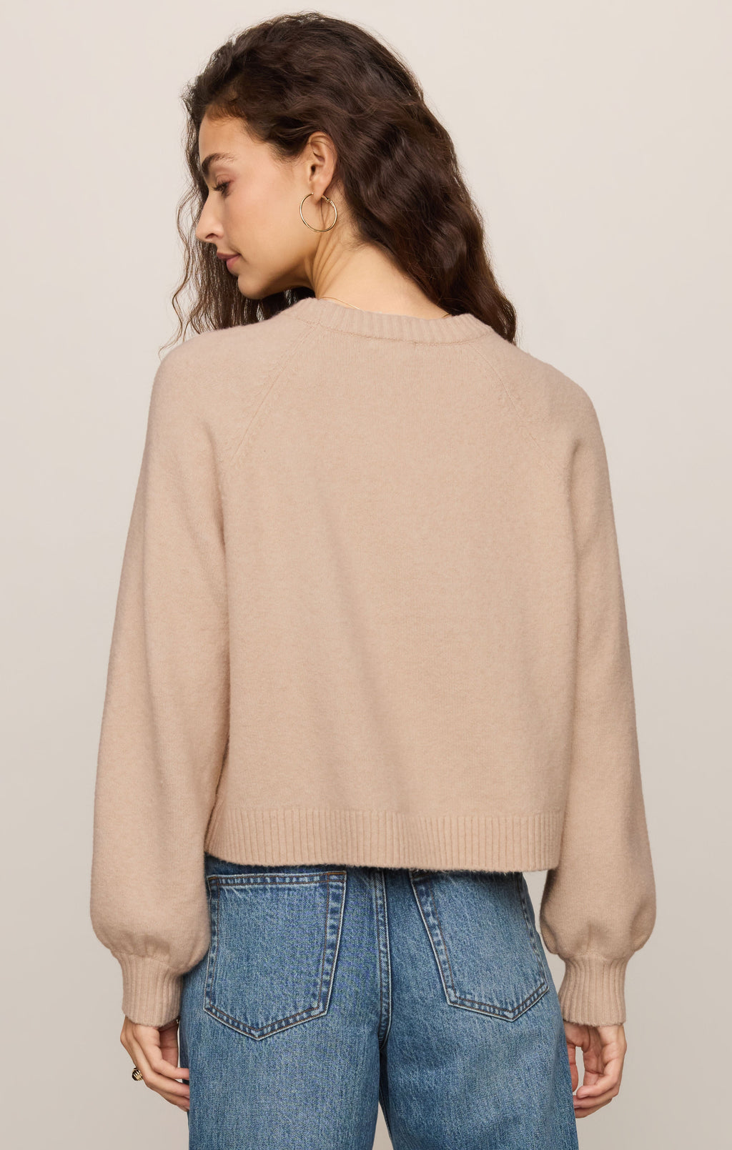 Coming Up Cozy Sweater- Soft Ecru
