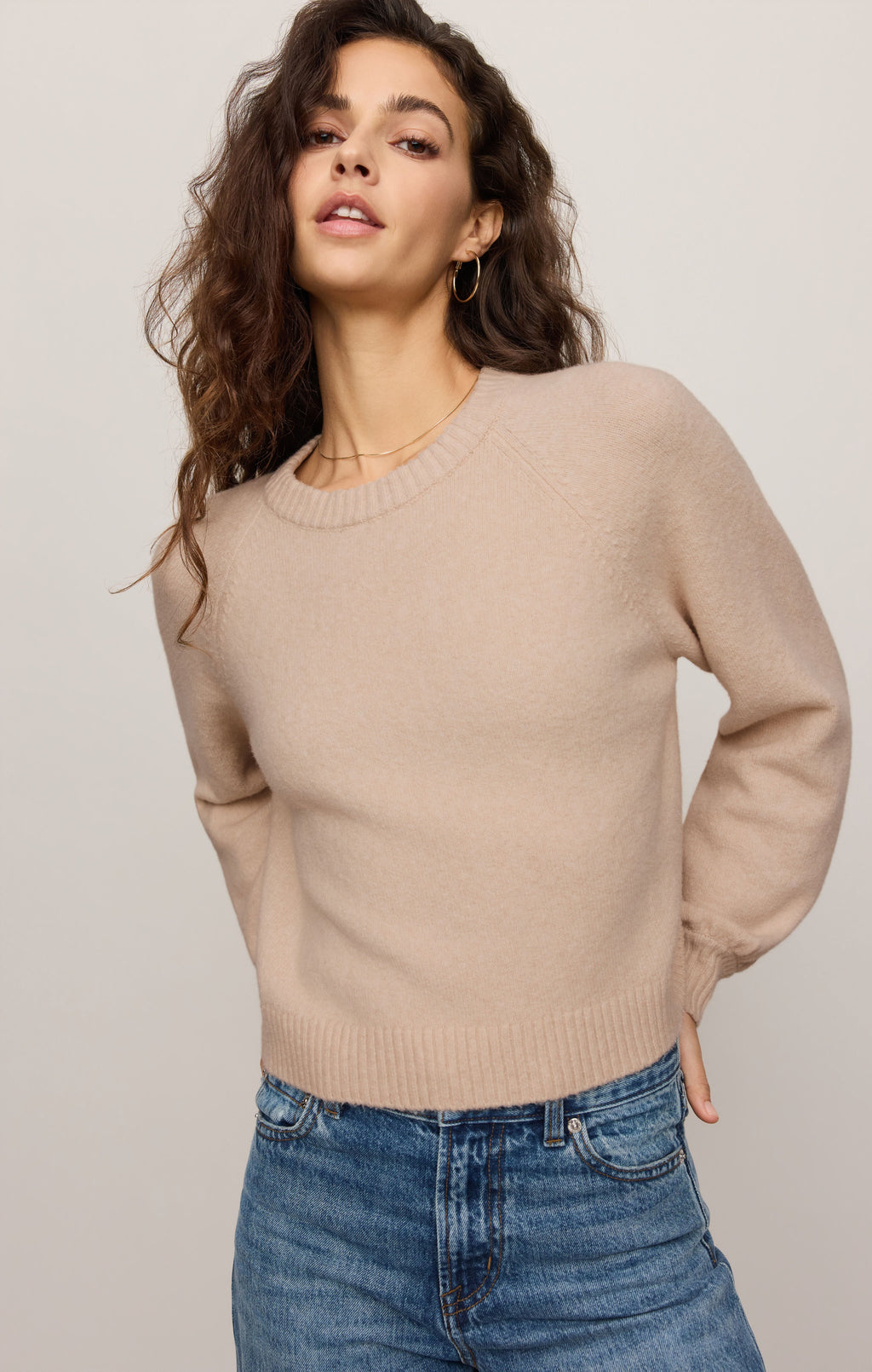 Coming Up Cozy Sweater- Soft Ecru