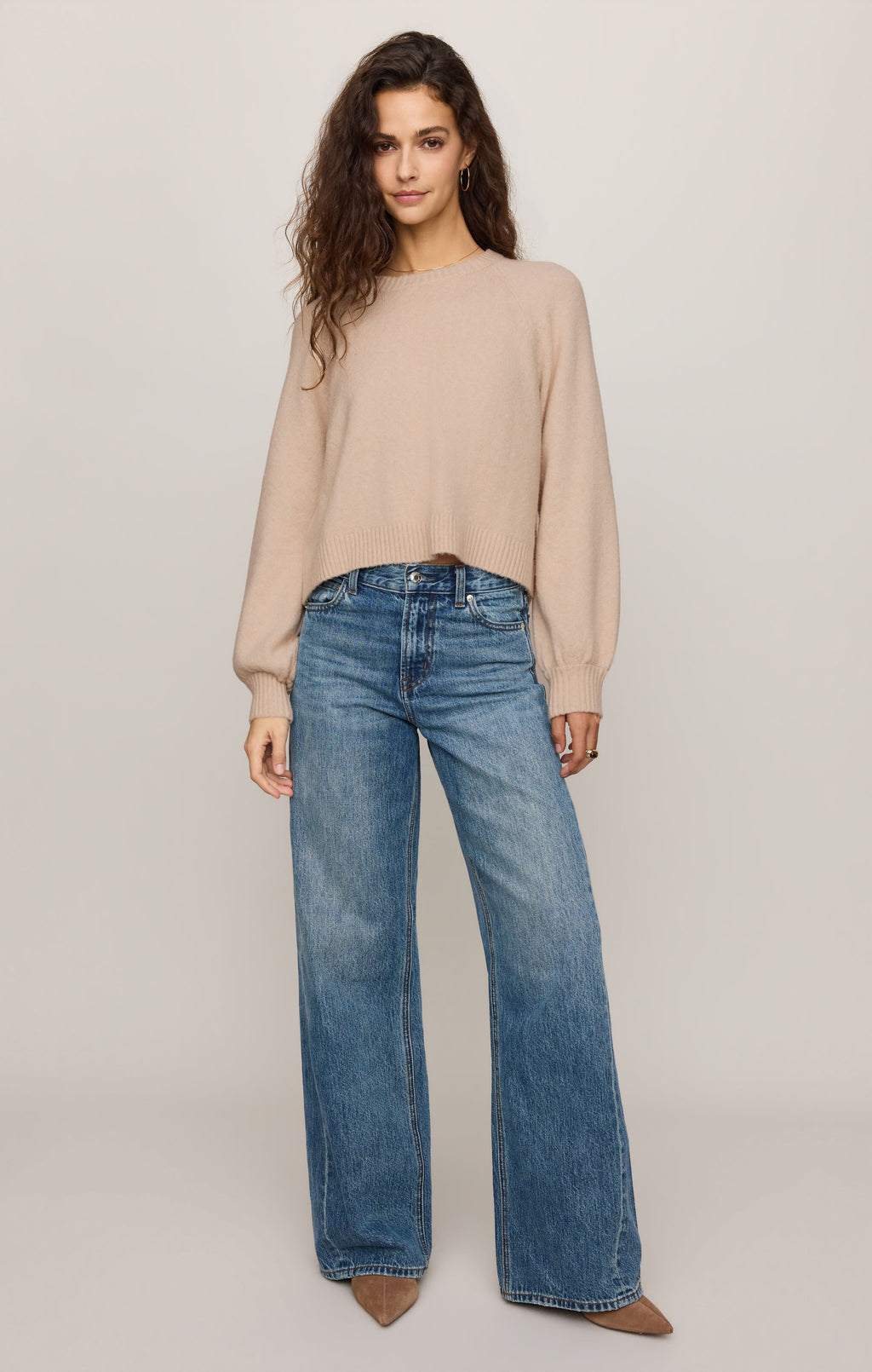 Coming Up Cozy Sweater- Soft Ecru