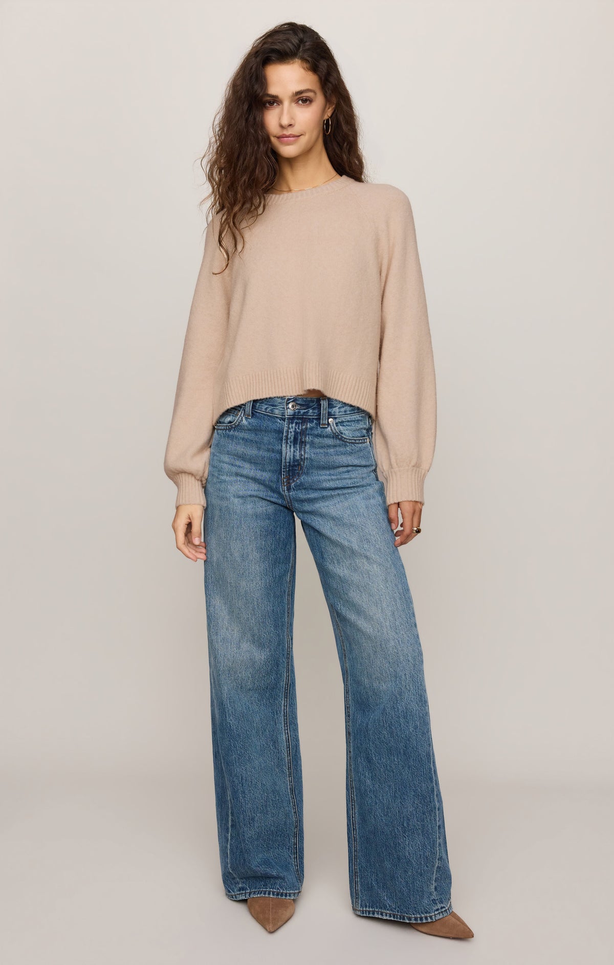 Coming Up Cozy Sweater- Soft Ecru