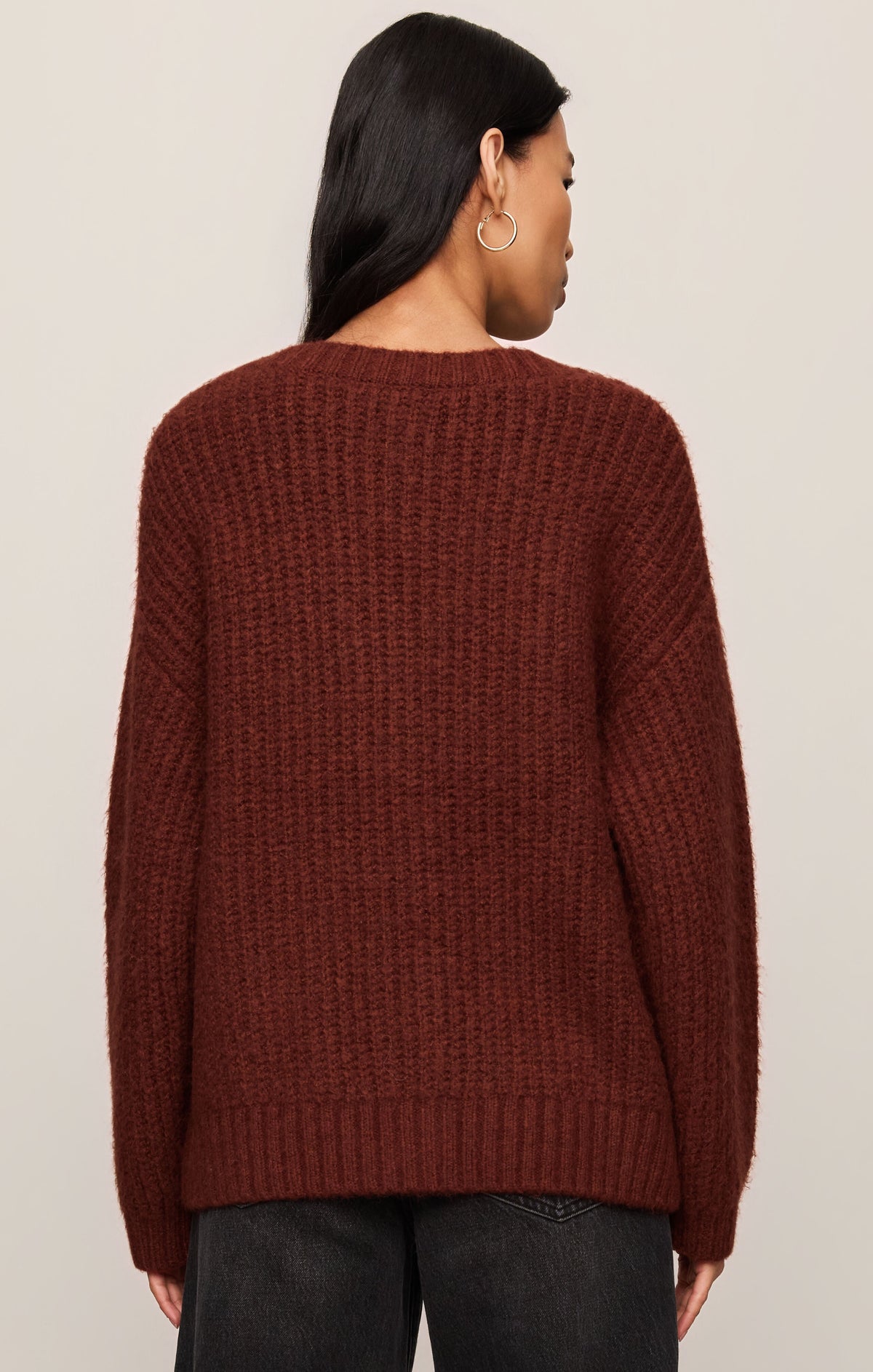 Whitmore Cardigan- Velvet Rouge