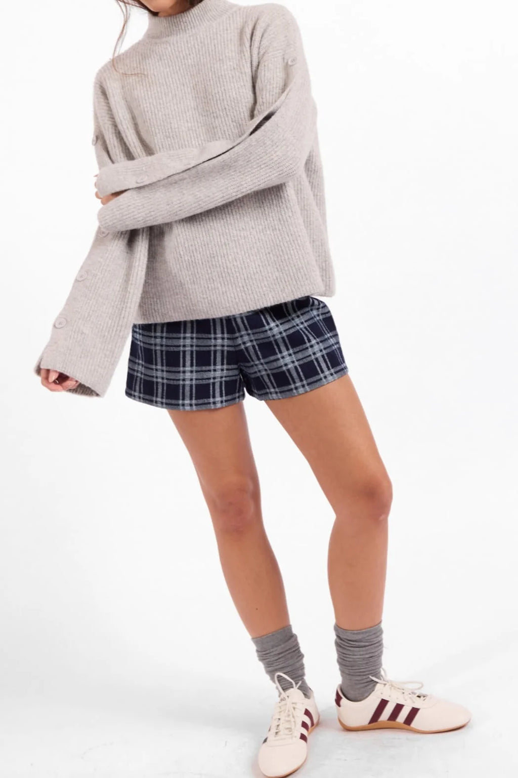 Athena Button Detail Sweater