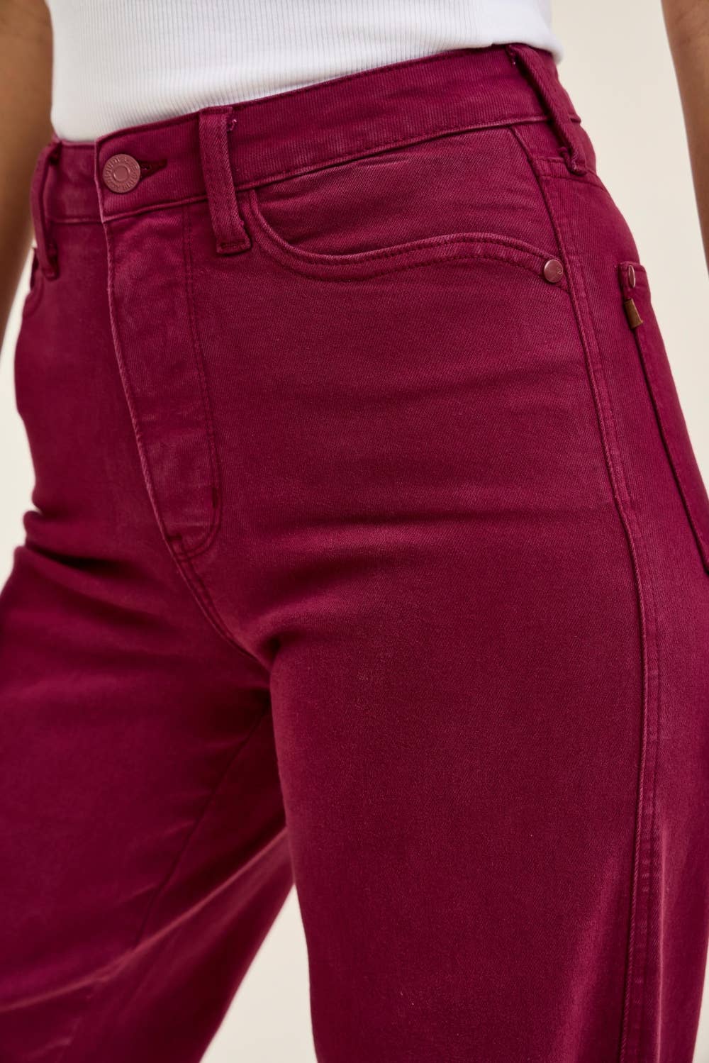 Boysenberry Retro Wide Leg