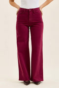 Boysenberry Retro Wide Leg