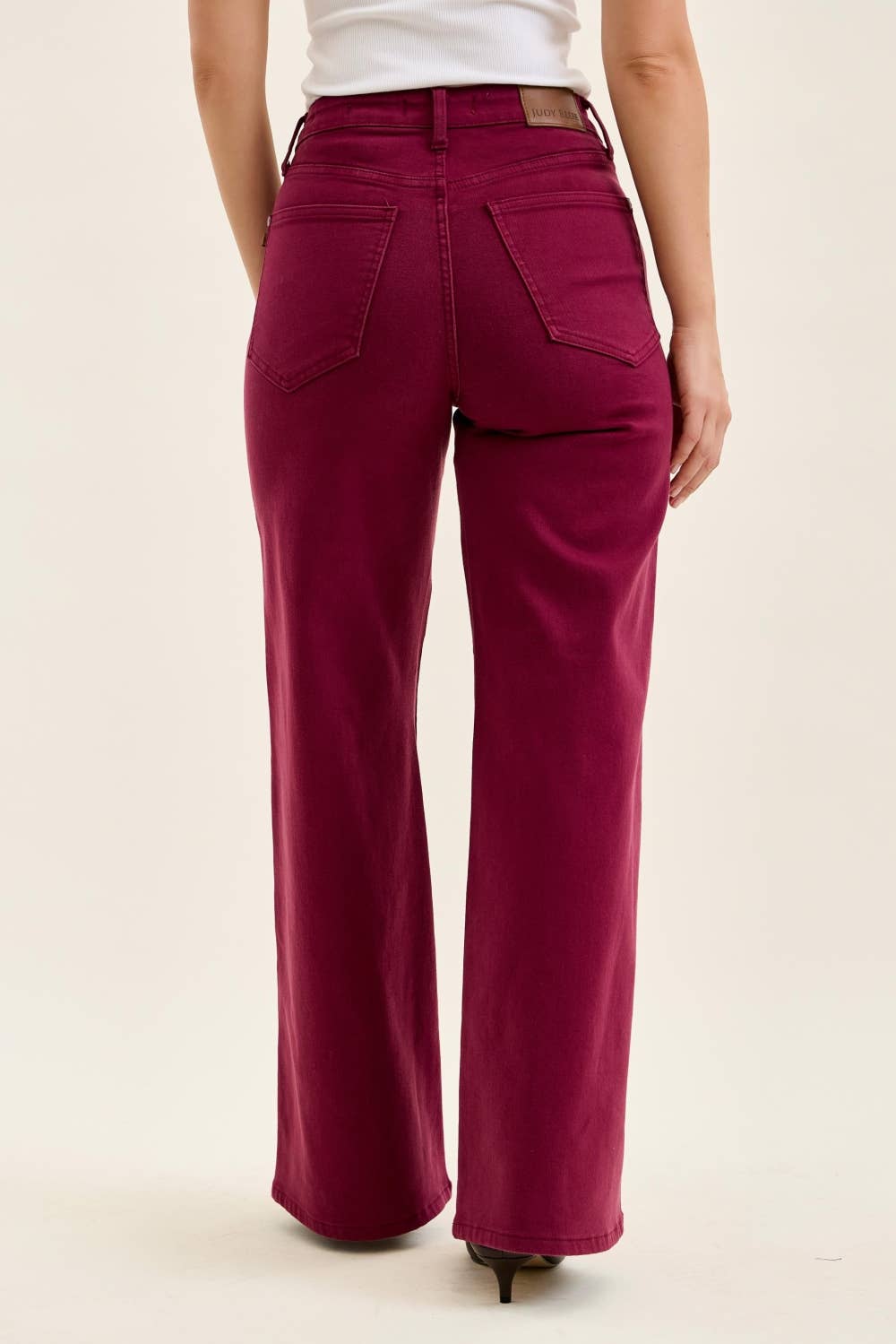 Boysenberry Retro Wide Leg