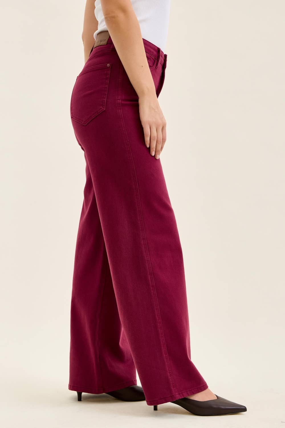Boysenberry Retro Wide Leg