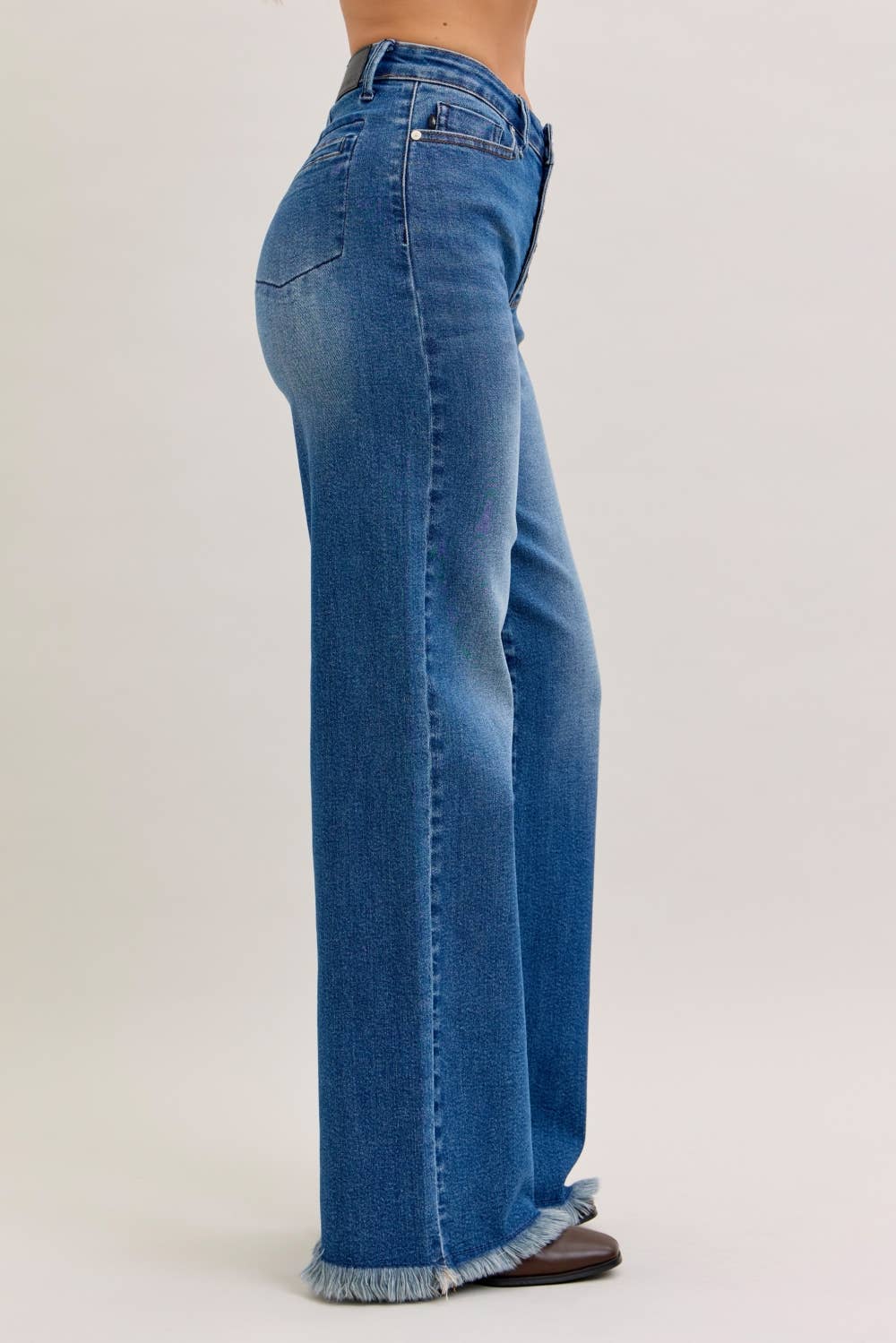 Straight-Leg Button Fly Jean