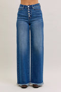 Straight-Leg Button Fly Jean