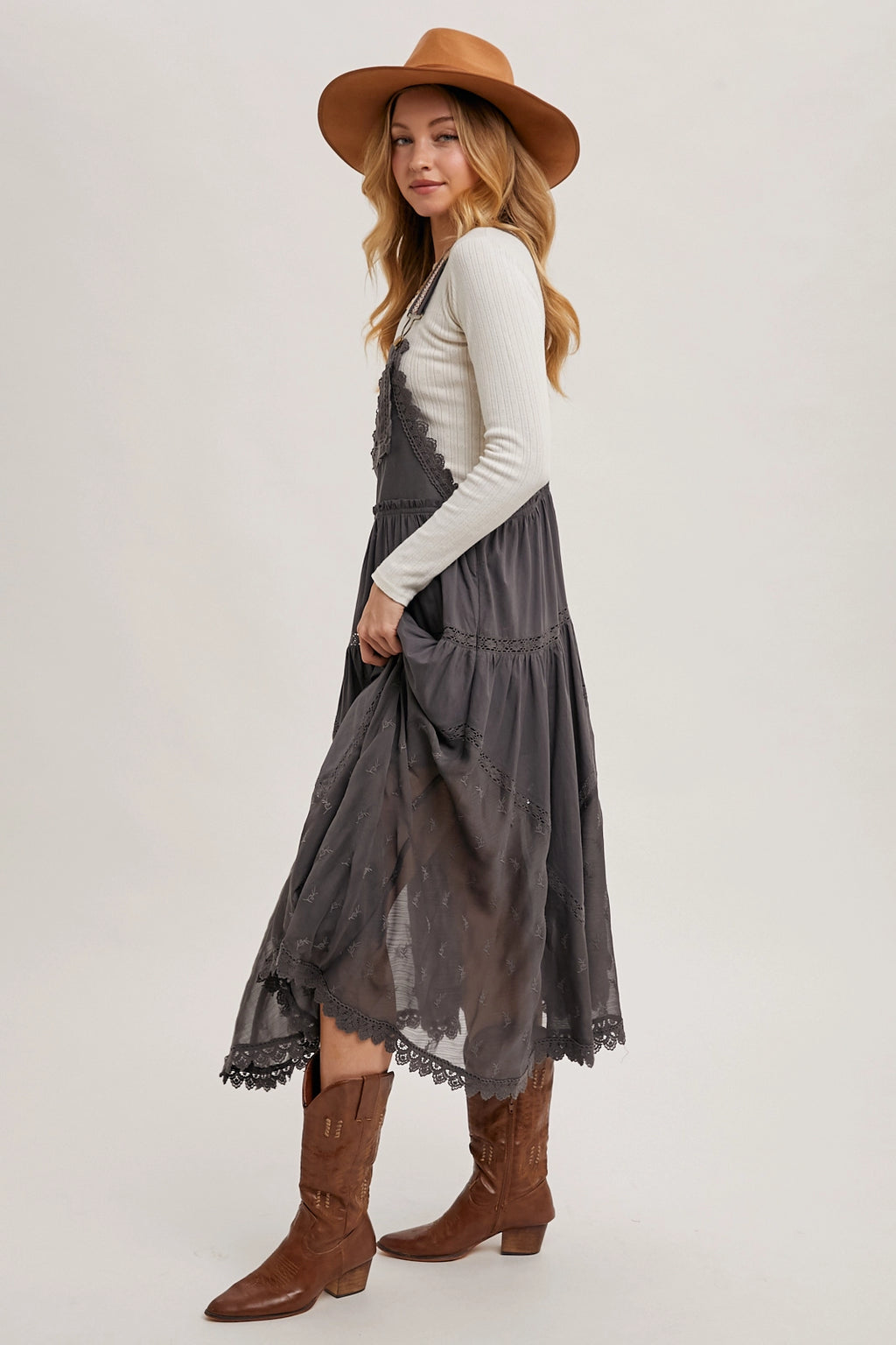 Ash & Oak Maxi Overall Dress