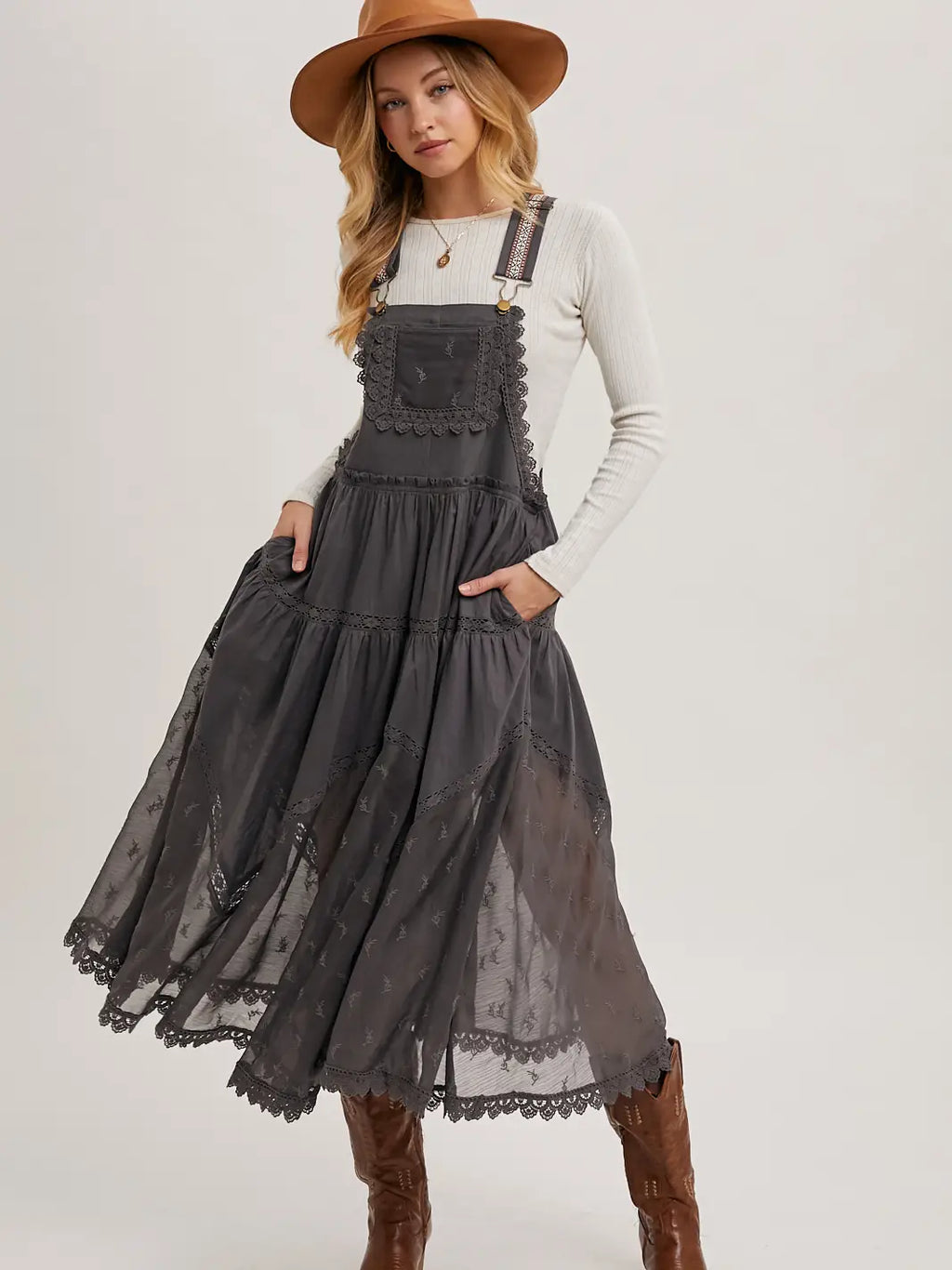 Ash & Oak Maxi Overall Dress