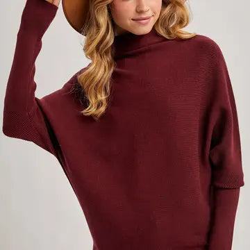 Autumn Ease Dolman Sleeve Pullover