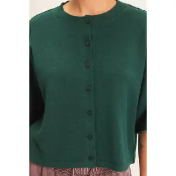 Daphine Short Sleeve Cardigan