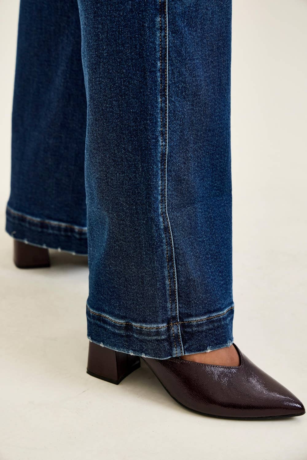 Front Pocket Wide Leg