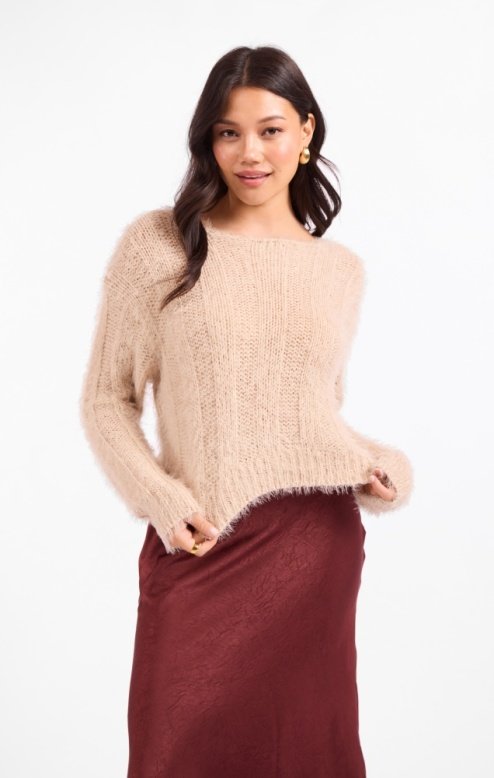 Kendra Fuzzy Sweater